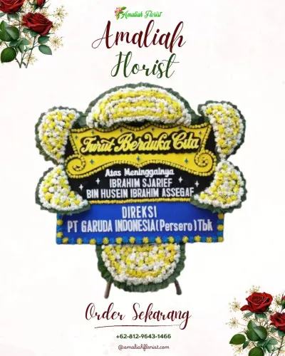 Papan Bunga Duka di Bandaran